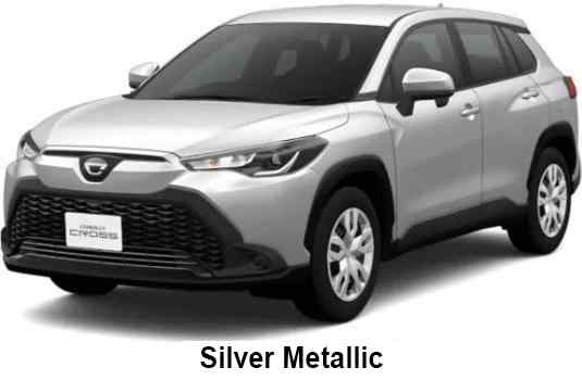 Toyota Corolla Cross  Color: Silver Metallic 1L0