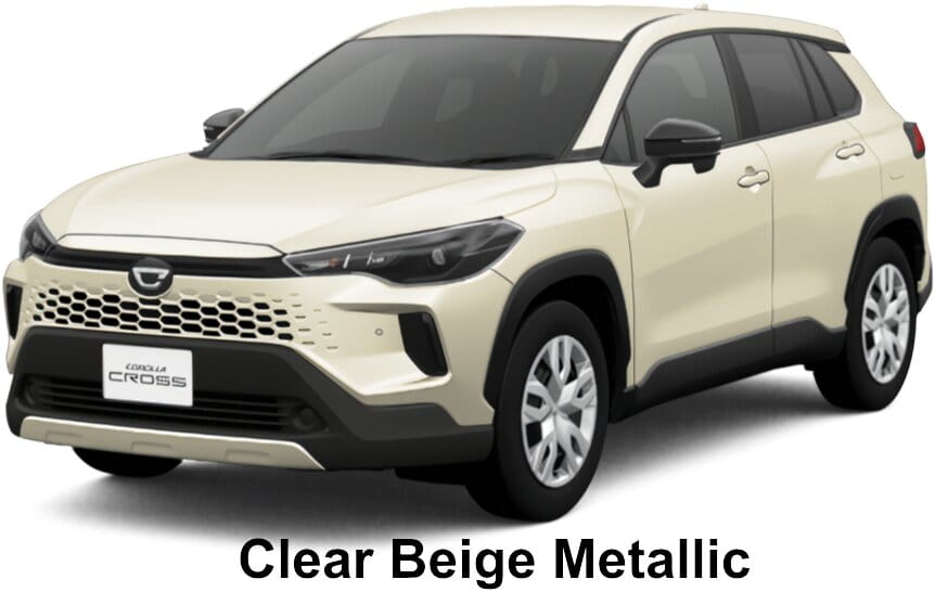 Toyota Corolla Cross Hybrid body color: Clear Beige Metallic
