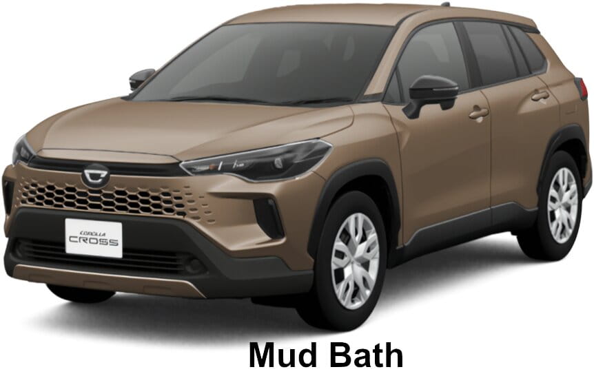 Toyota Corolla Cross Hybrid body color: Mud Bath