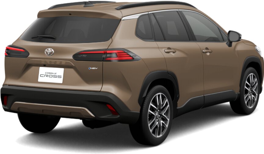 New Toyota Corolla Cross Hybrid Z (Top Model) photo: Back view image (Rear picture)