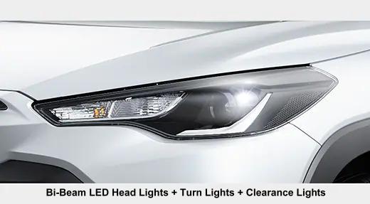 New Toyota Corolla Cross picture: Bi-Beam LED Head Lights + Turn Lights + Clearance Lights