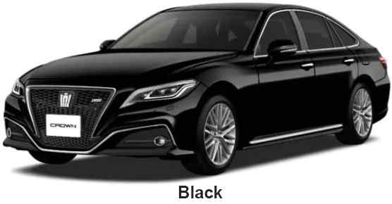 Toyota Crown Color: Black
