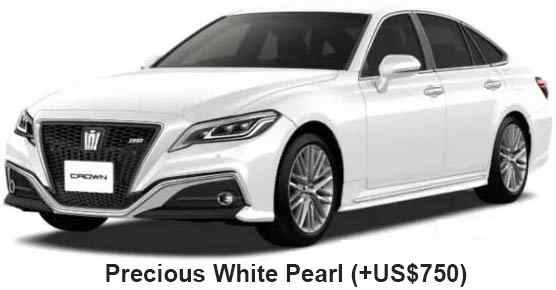Toyota Crown Color: Precious White Pearl