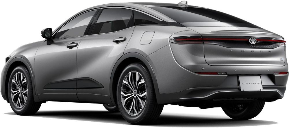 New Toyota Crown Crossover photo: Back view image