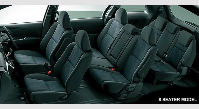 New Toyota Estima photo: 8 seater interior