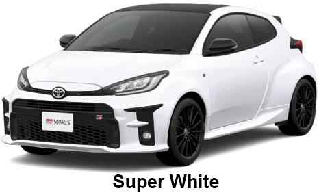 Toyota GR Yaris Color: Super White