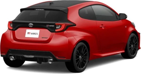 New Toyota GR Yaris RZ photo: Back view image