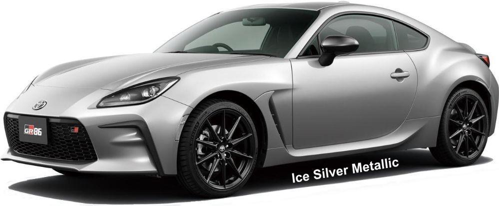 New Toyota GR86 body color: ICE SILVER METALLIC