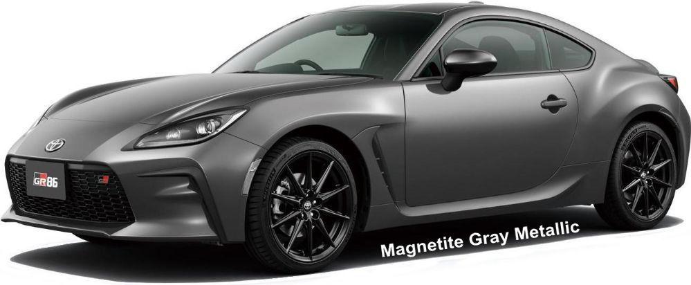 New Toyota GR86 body color: MAGNETITE GRAY METALLIC