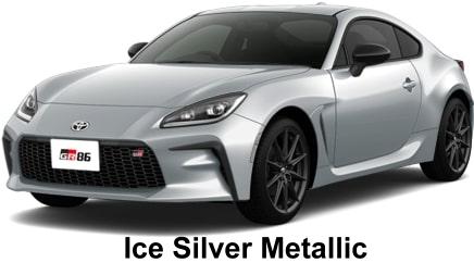 New Toyota GR86 body color: Ice Silver Metallic