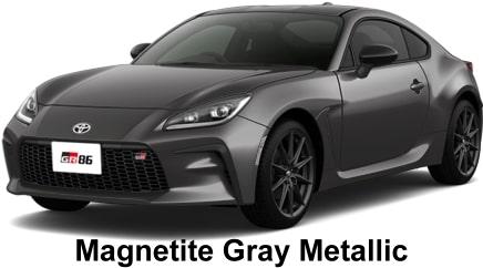 New Toyota GR86 body color: Magnetite Gray Metallic