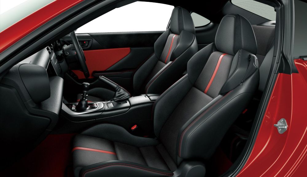 New Toyota GR86 RZ Model photo: Interior view image