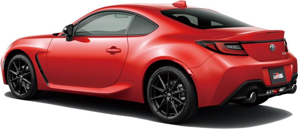New Toyota GR86 RZ Model photo: Back view image