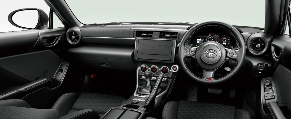 New Toyota GR86 SZ Model photo: Cockpit view image