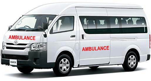 Toyota Hiace Ambulance photo: Front view