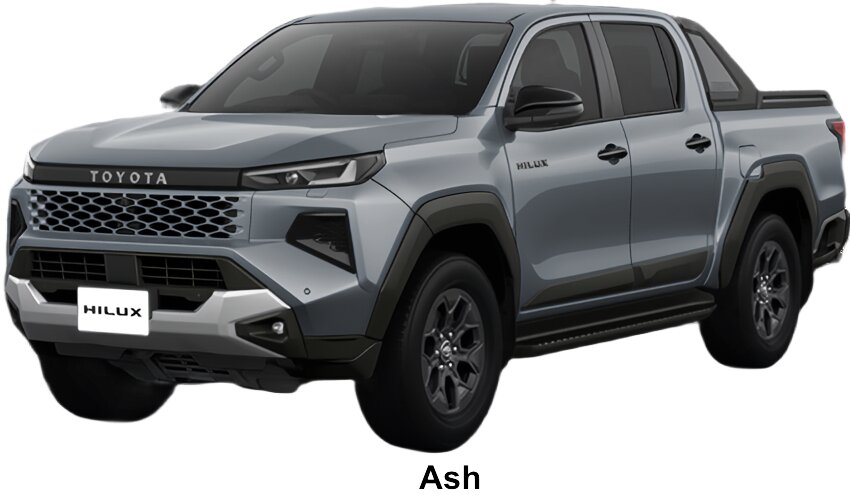 Toyota Hilux Z Adventure body color: Ash