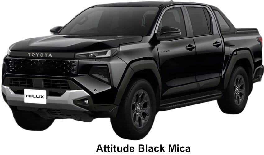 Toyota Hilux Z Adventure body color: Attitude Black Mica
