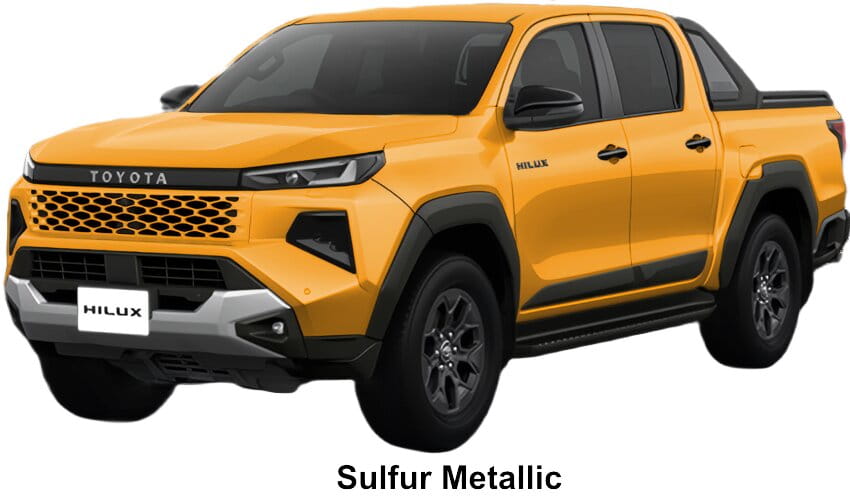 Toyota Hilux Z Adventure body color: Sulfur Metallic