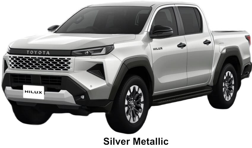 Toyota Hilux Z body color: Silver Metallic