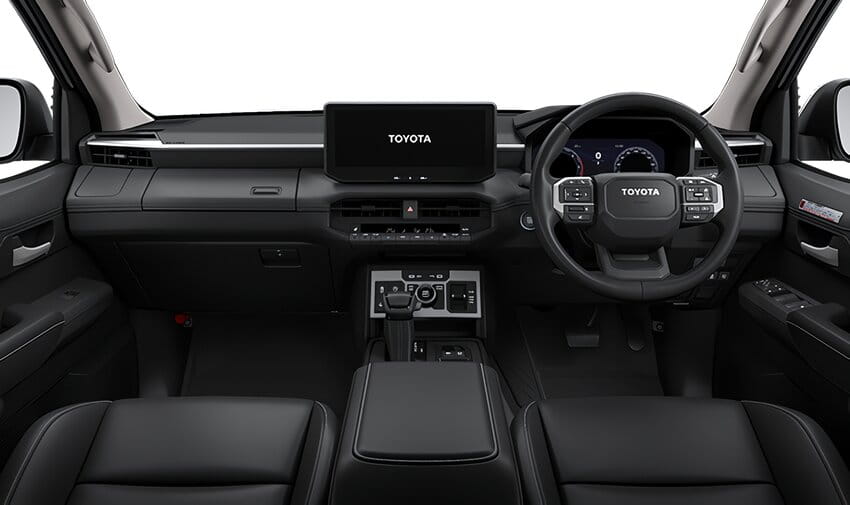 Toyota Hilux Z photo: Cockpit view image (driver side picture)