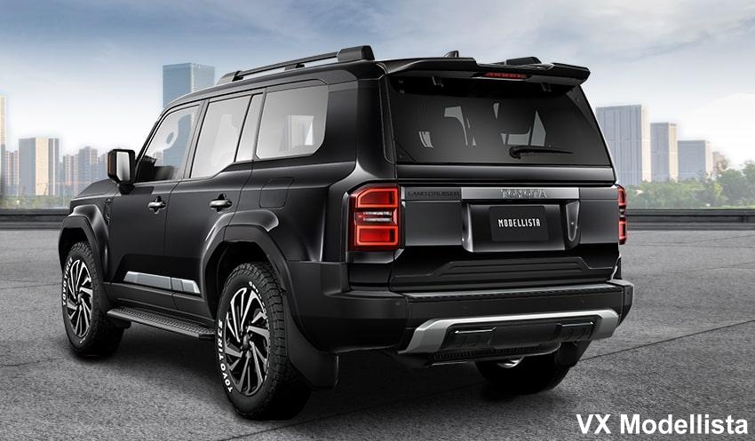 New Toyota Land Cruiser-250 VX Modellista photo: Rear view image