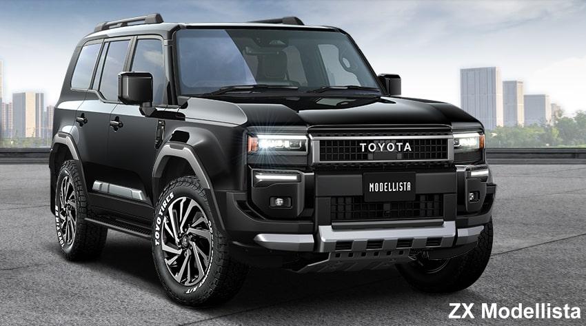 New Toyota Land Cruiser-250 ZX Modellista photo: Front view image