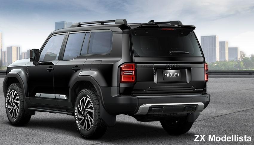 New Toyota Land Cruiser-250 ZX Modellista photo: Rear view image