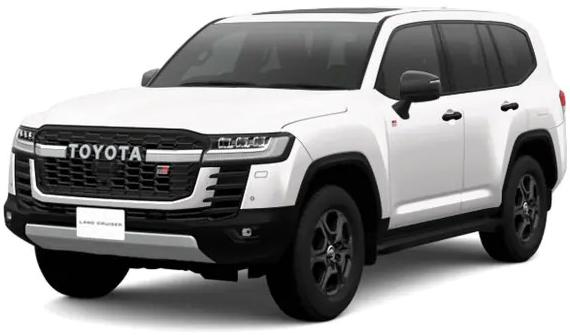 New Toyota Land Cruiser-300 GR Sport photo: Front view image