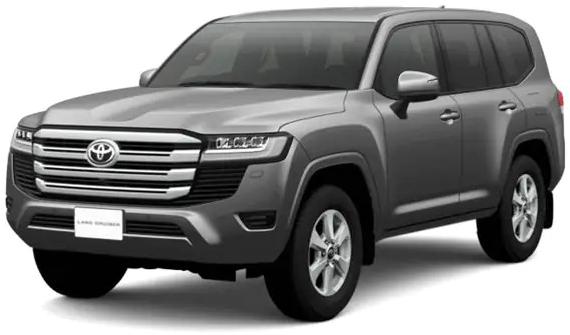 New Toyota Land Cruiser-300 GX photo: Front view image