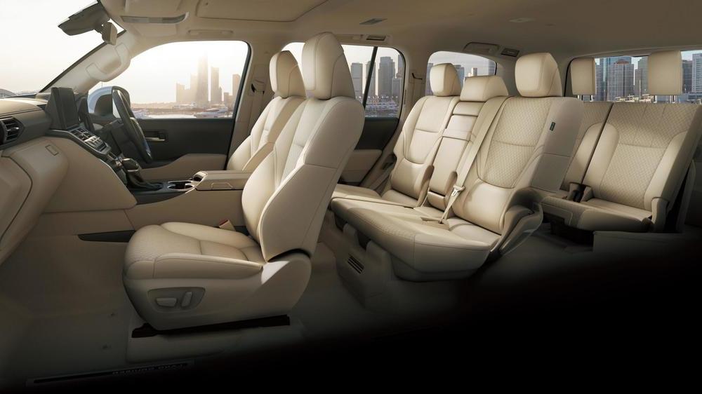 New Toyota Land Cruiser-300 photo: Interior view image