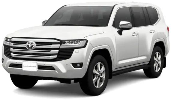 New Toyota Land Cruiser-300 VX photo: Front view image