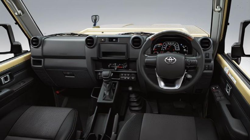 New Toyota Land Cruiser-70 photo: Cockpit view image