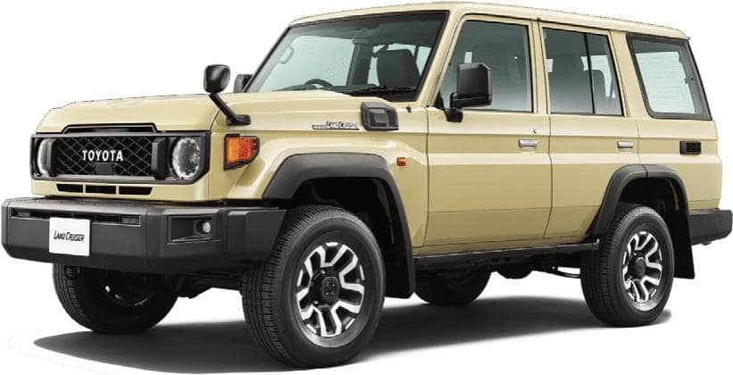 New Toyota Land Cruiser-70 photo: Front view image