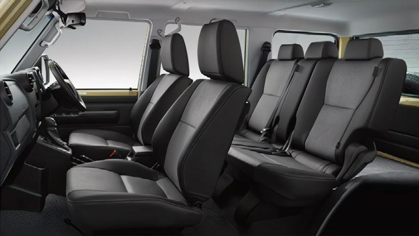 New Toyota Land Cruiser-70 photo: Interior view image