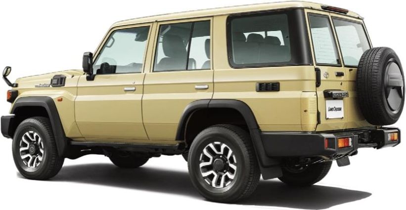 New Toyota Land Cruiser-70 photo: Rear view image