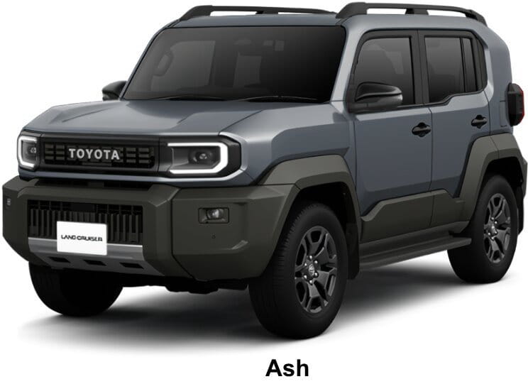 Toyota Land Cruiser FJ body color: Ash