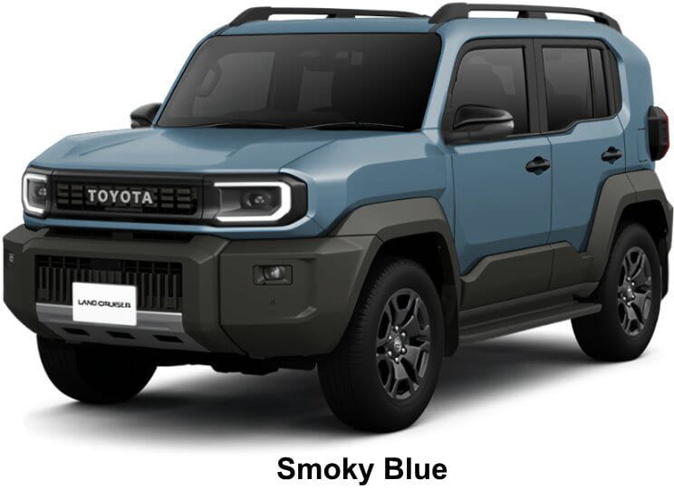 Toyota Land Cruiser FJ body color: Smoky Blue