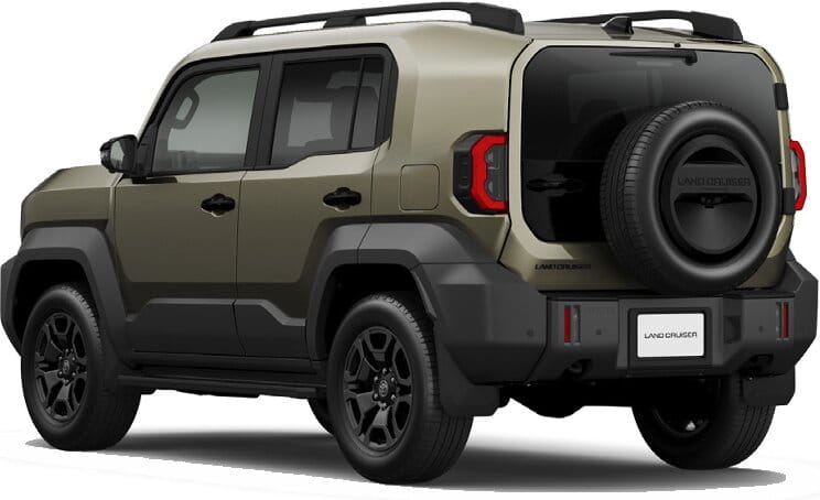 New Toyota Land Cruiser FJ photo: Rear view image (FJ Cruiser Back picture)
