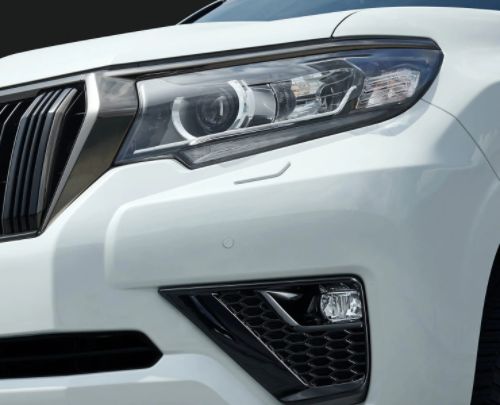 Special Head Lights Garnish with Fog Lights Bezel for Toyota Land Cruiser Prado 70th Anniversary Model