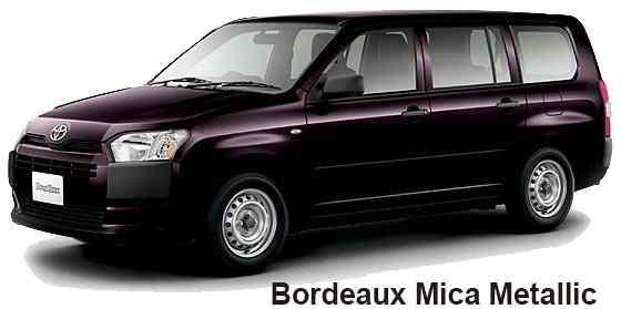 Toyota Probox Color: Bordeaux Mica Metallic