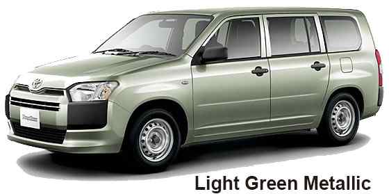Toyota Probox Color: Light Green Metallic
