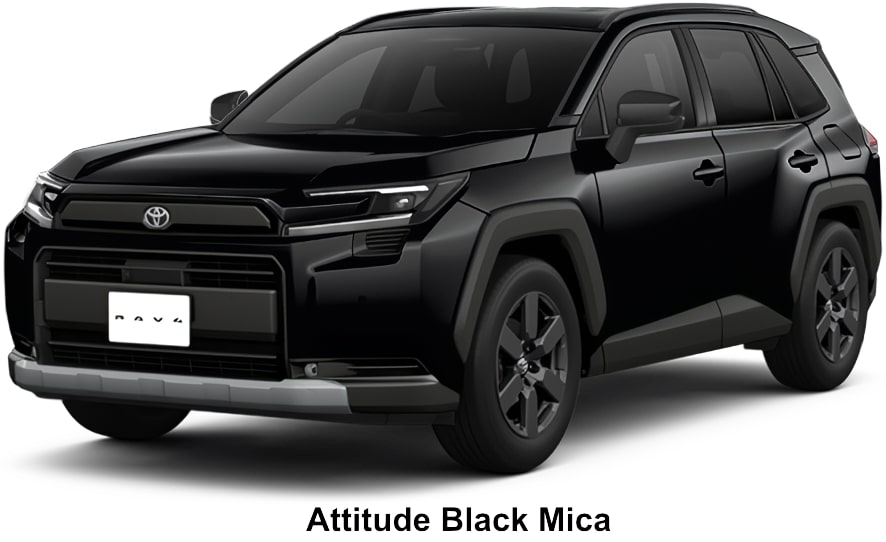 Toyota Rav4 Hybrid HEV Adventure body color:  Attitude Black Mica