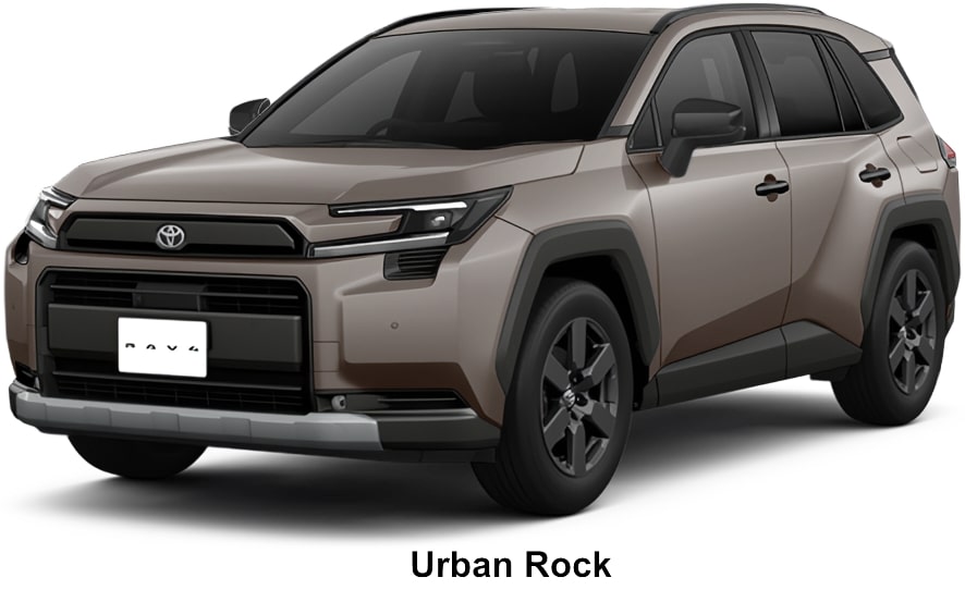 Toyota Rav4 Hybrid HEV Adventure body color:  Urban Rock