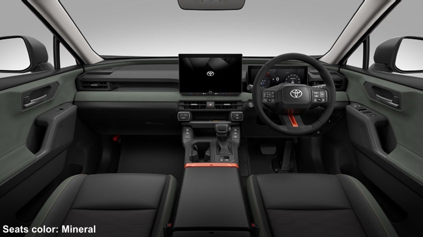 New Toyota Rav4 Adventure Hybrid HEV photo: Cockpit view picture and image (Mineral)