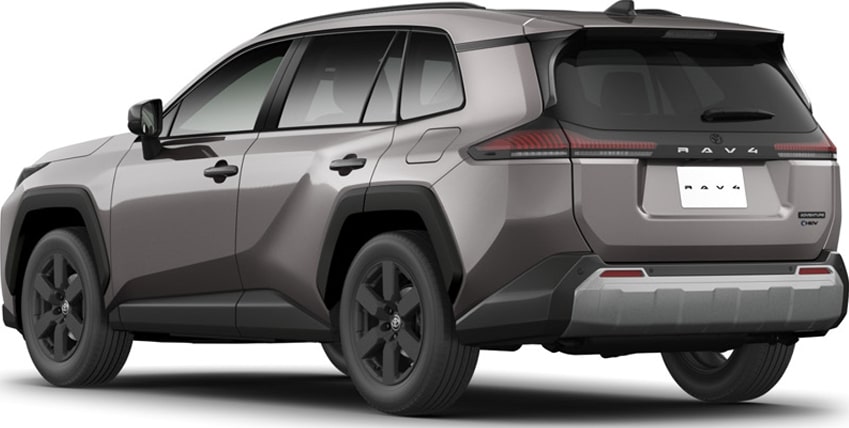 New Toyota Rav4 Adventure Hybrid HEV photo: Back view picture and image