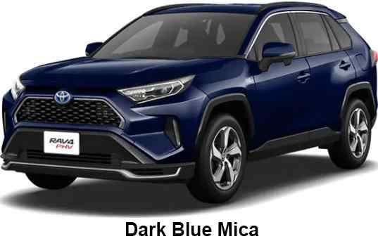 Toyota Rav4 Phv Color: Dark Blue Mica