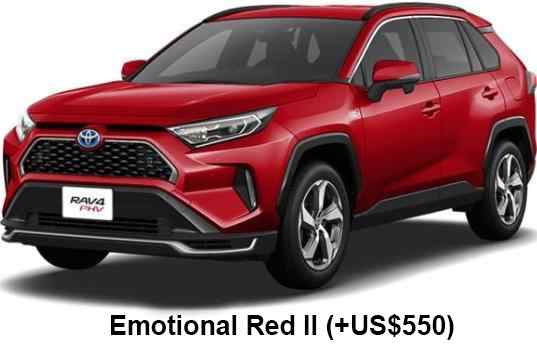 Toyota Rav4 Phv Color: Emotional Red II