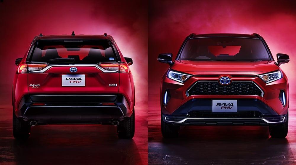 New Toyota Rav4 PHV photo: Front and Rear view image 2