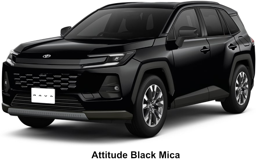 Toyota Rav4 Z Hybrid HEV body color:  Attitude Black Mica