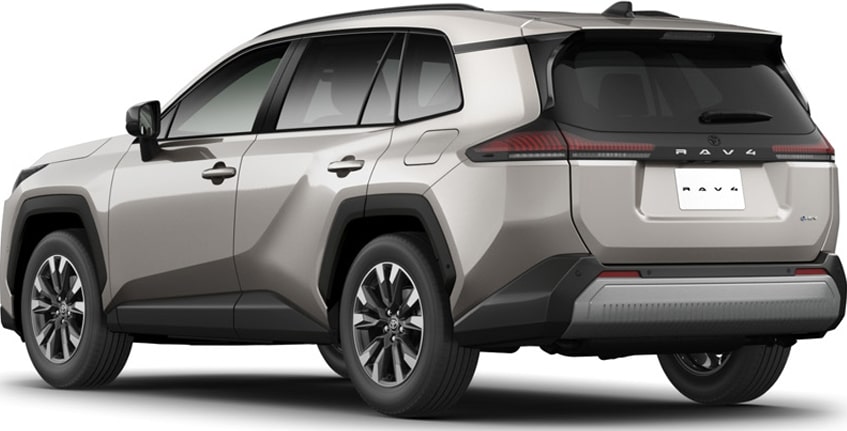 New Toyota Rav4 Z Hybrid HEV photo: Rear view picture and image